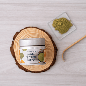 Matcha Cúrcuma Latte - Tea Shop - Tea Shop Brasil