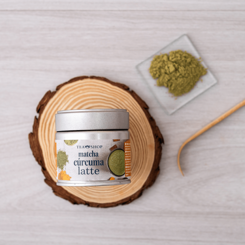 Matcha Cúrcuma Latte - Tea Shop - Tea Shop Brasil