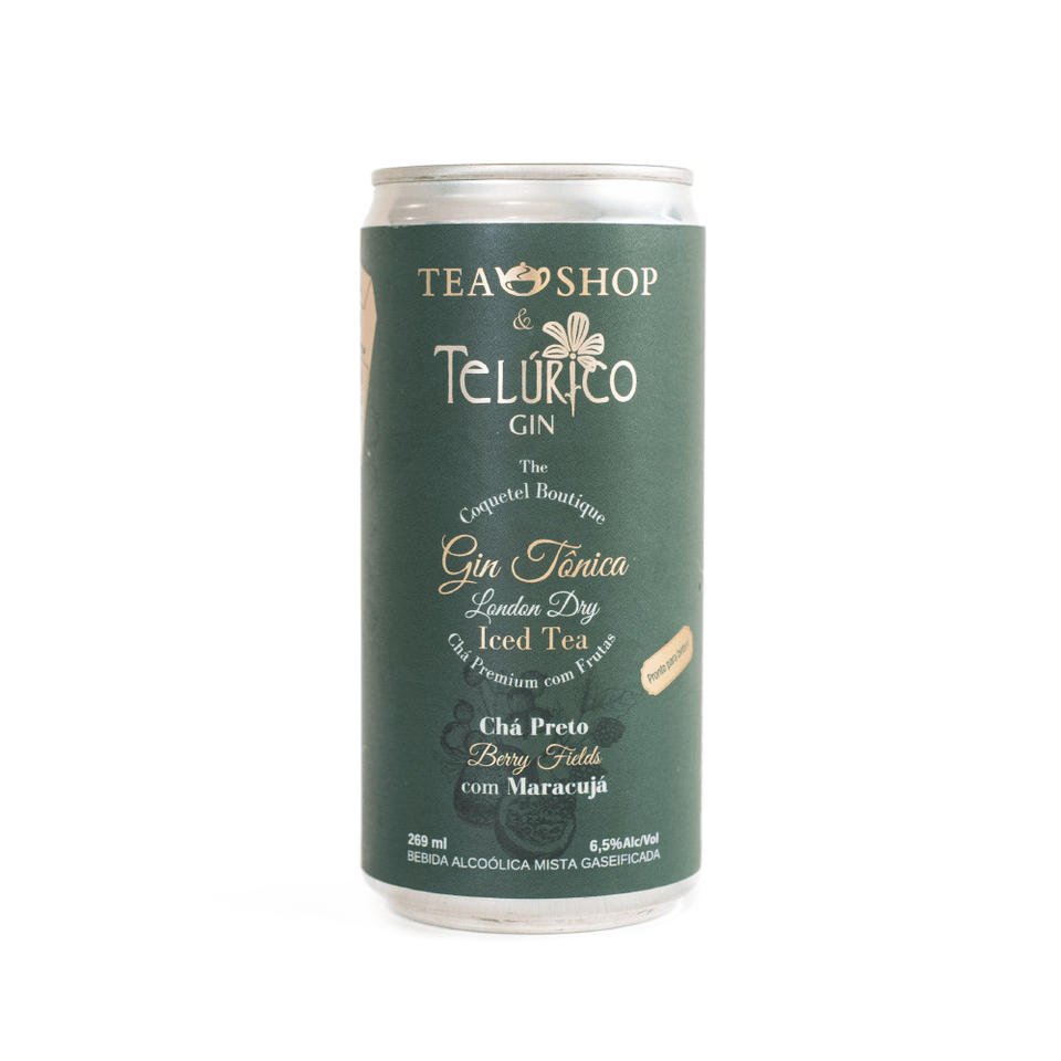 Pack Gin Tônica - Iced Tea Berry Fields - Tea Shop Brasil