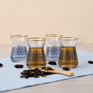 Set copos turcos Turkish Glasses Arabia - Tea Shop - Tea Shop Brasil