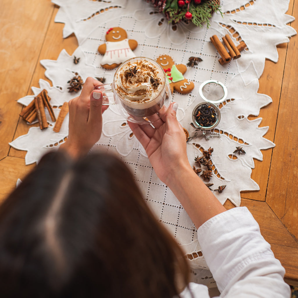 Receita cremosa e aconchegante com Chá Vermelho de Natal da Tea Shop