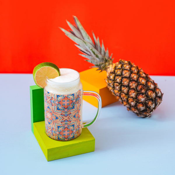 Coquetel refrescante de chá verde com abacaxi e coco - Tea Shop Brasil