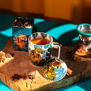 Caneca de Porcelana Mug Harmony Wild Aura - Tea Shop