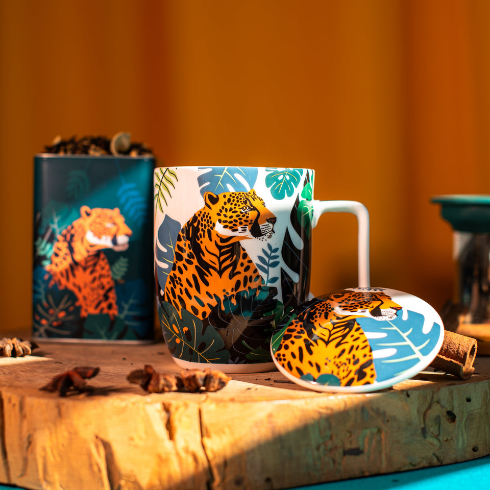 Caneca de Porcelana Mug Harmony Wild Aura - Tea Shop