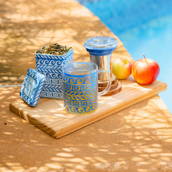 Caneca de Vidro All In One Mug Athenea - Tea Shop