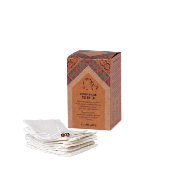 Cotton Tea Filter - Filtro de algodão biológico artesanal