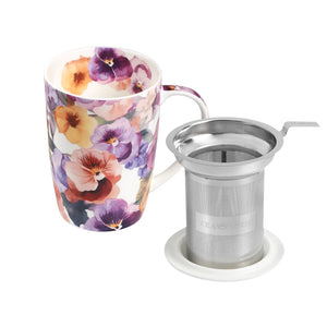 Mug Super Jumbo Viola Flower