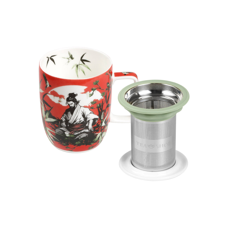 Caneca de Porcelana Mug Harmony Samurai - Tea Shop