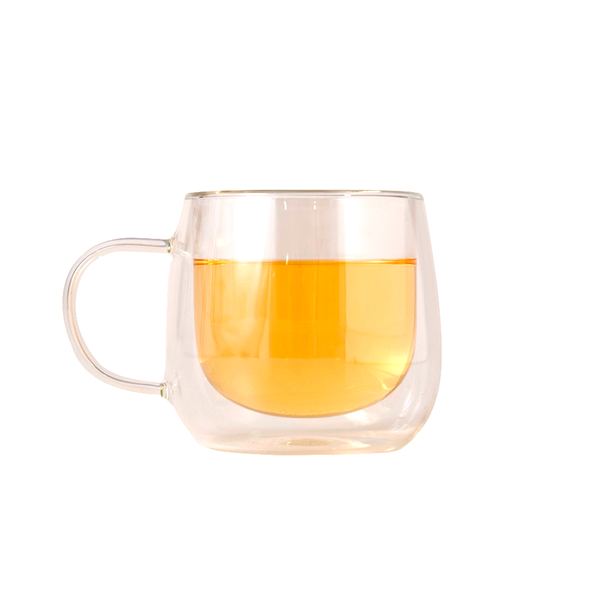 Caneca Mug de Vidro Duplo