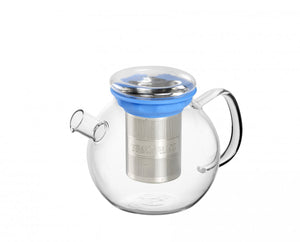 Bule de Vidro All In One Teapot Bubble Azul 800ml - Tea Shop