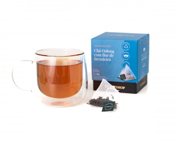 Azahar Oolong - Caixa Sachês Piramidais (10 Saches) - Tea Shop Brasil