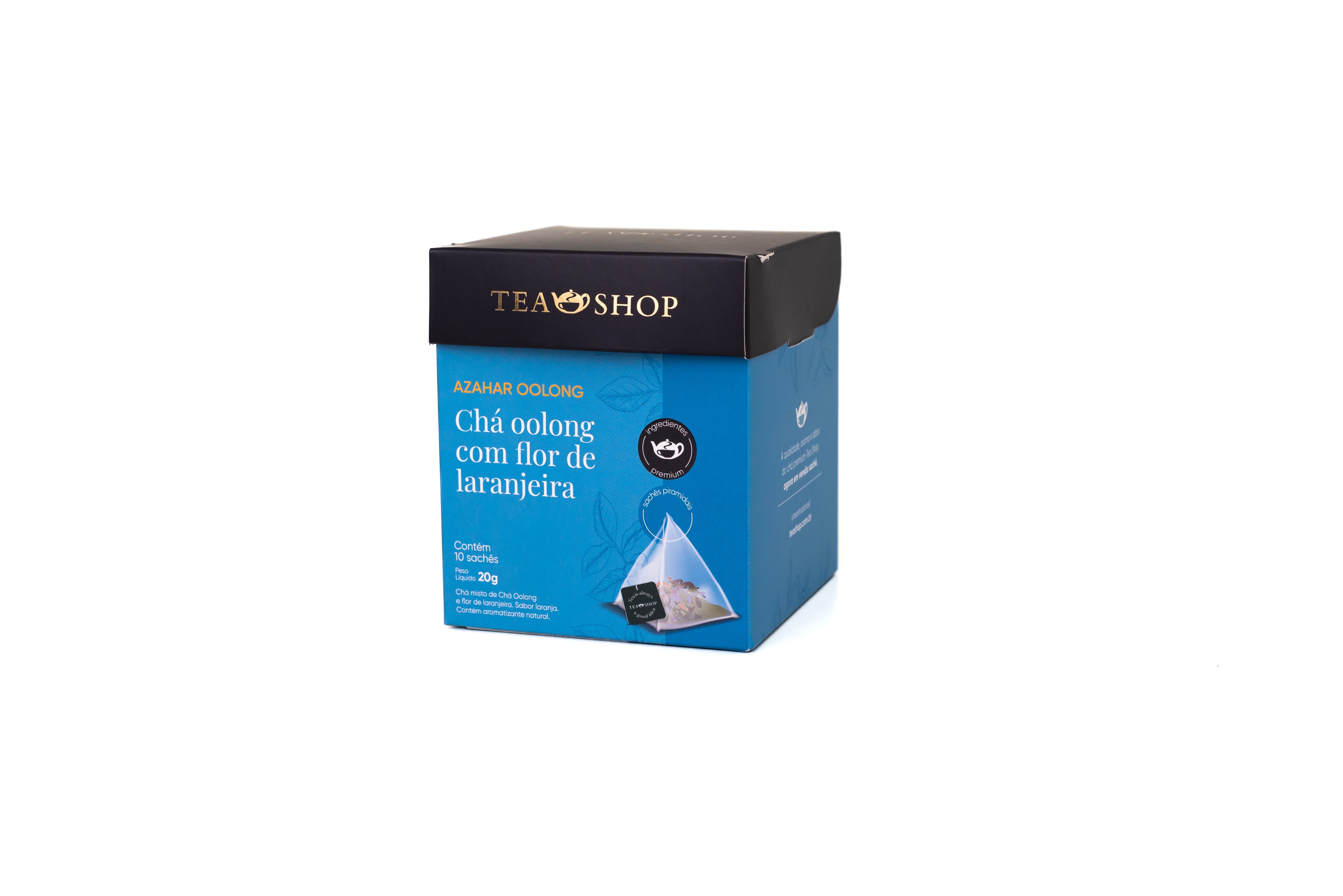 Azahar Oolong - Caixa Sachês Piramidais (10 Saches) – Tea Shop