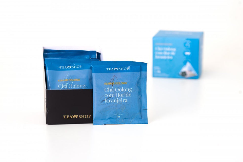 Azahar Oolong - Caixa Sachês Piramidais (10 Saches) - Tea Shop Brasil