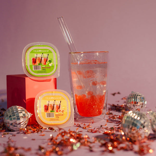 Bubble Tea Maçã Verde - 100g - Tea Shop Brasil
