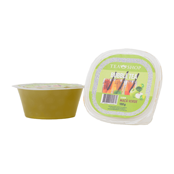 Bubble Tea Maça Verde - 100g - Tea Shop Brasil