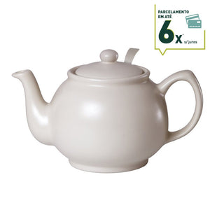 Bule de Porcelana Bright Ivory 1,1L - Tea Shop - Tea Shop Brasil