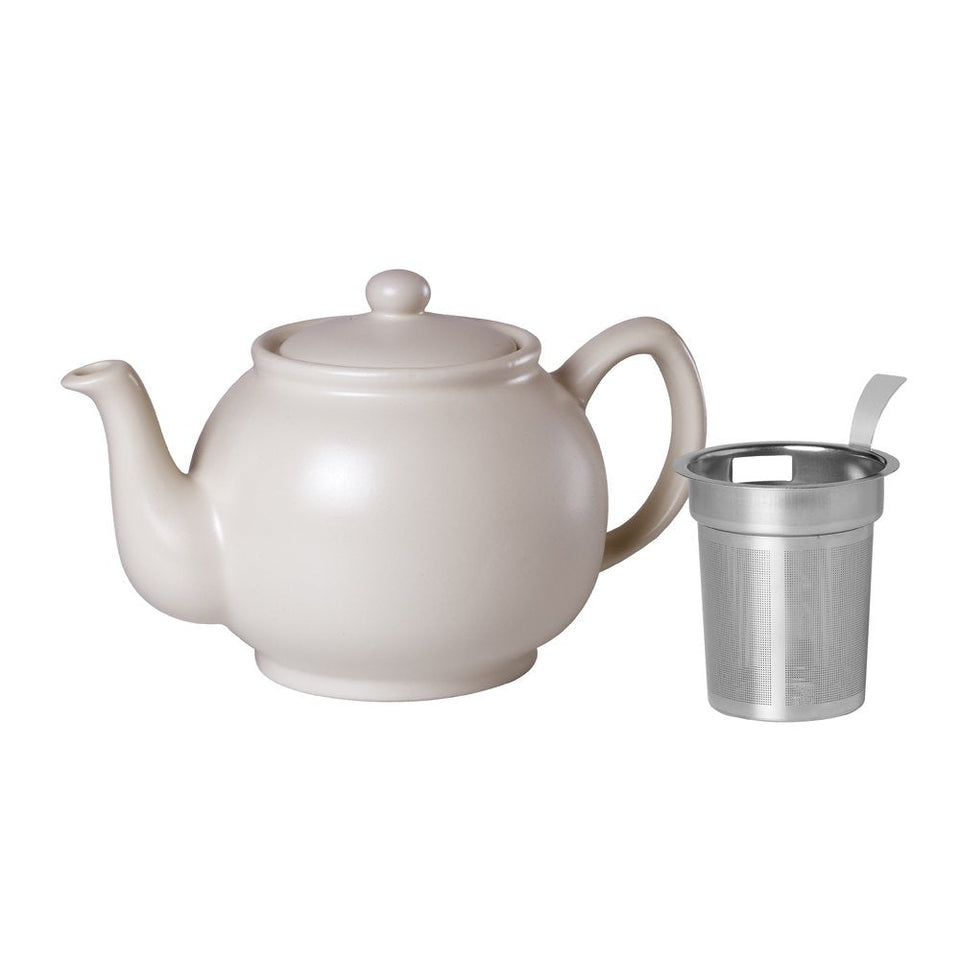 Bule de Porcelana Bright Ivory 1,1L - Tea Shop - Tea Shop Brasil