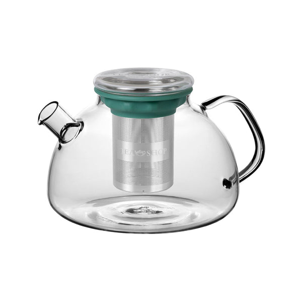 Bule de Vidro All In One Teapot Basil - Tea Shop Brasil