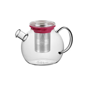 Bule de Vidro All In One Teapot Berry 1L