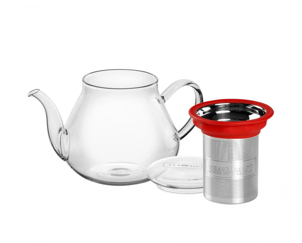 Bule de Vidro All In One Teapot Pretty 500ml - Tea Shop