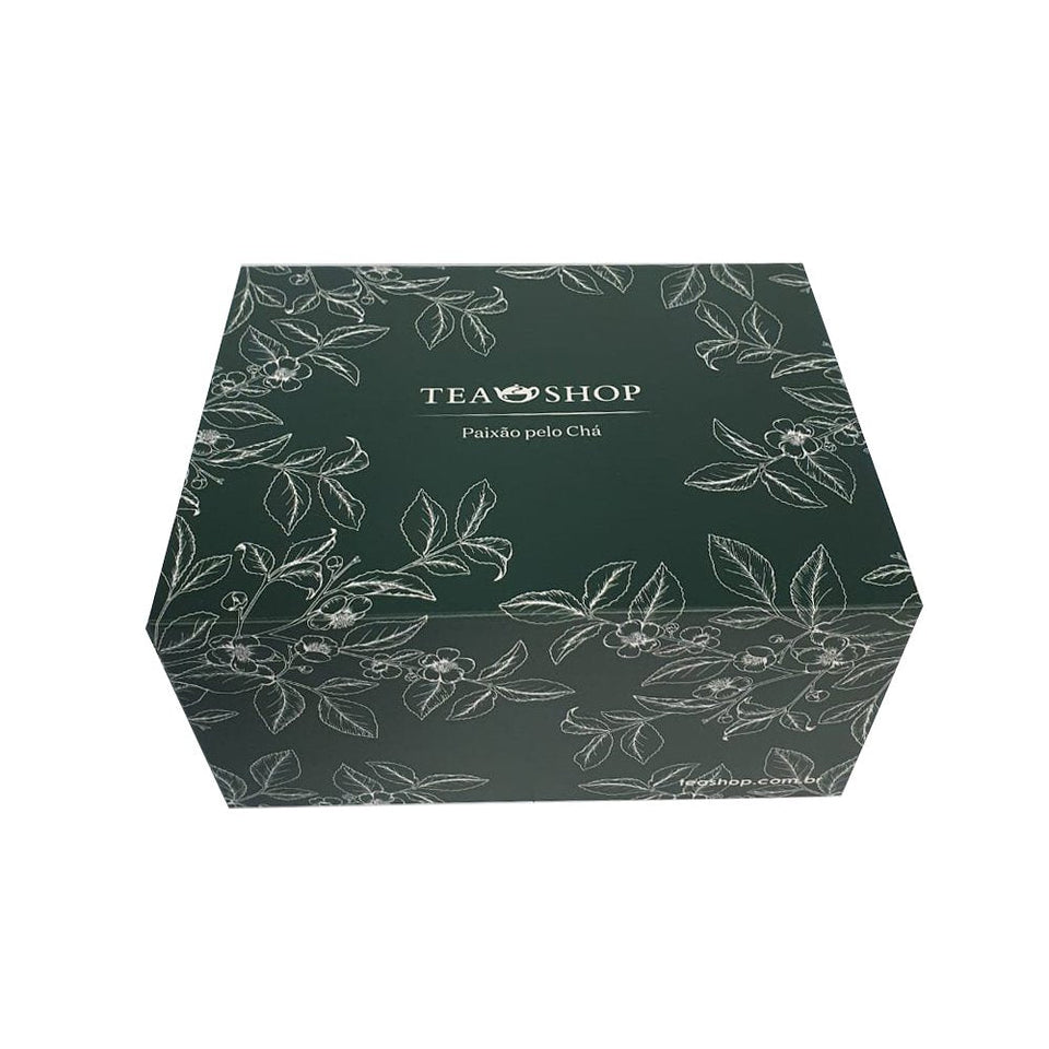 Caixa para Presente - Cartonada - Tea Shop Brasil
