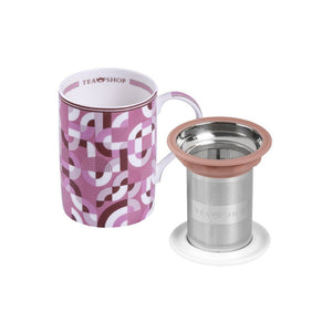 Caneca de Porcelana Mug Classic Boogie - Tea Shop Brasil