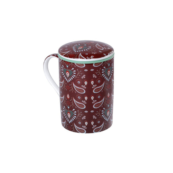 Caneca de Porcelana Mug Classic Royal Peacock - Tea Shop - Tea Shop Brasil