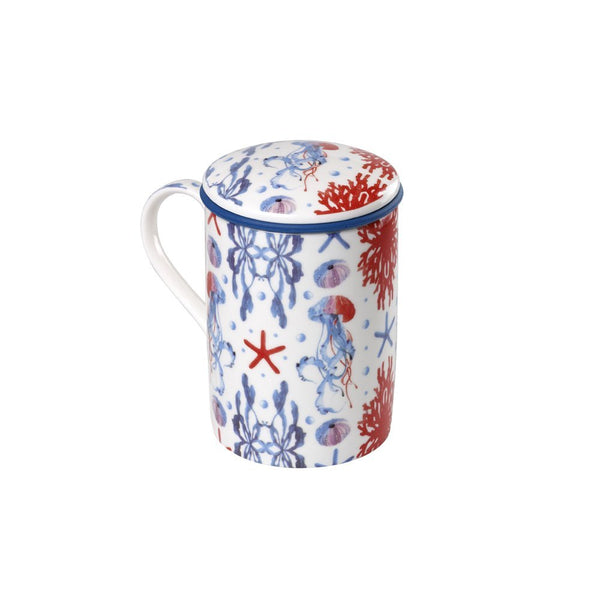 Caneca de Porcelana Mug Classic Undersea - Tea Shop Brasil