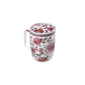 Caneca de Porcelana Mug Harmony English Rose - Tea Shop