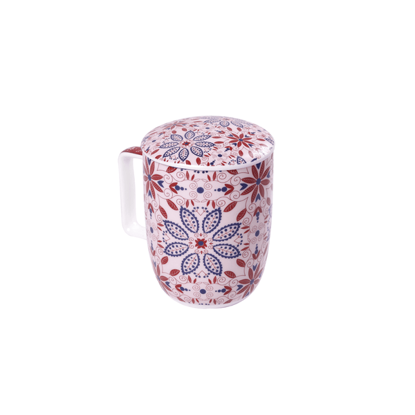 Caneca de Porcelana Mug Harmony Fiore - Tea Shop - Tea Shop Brasil