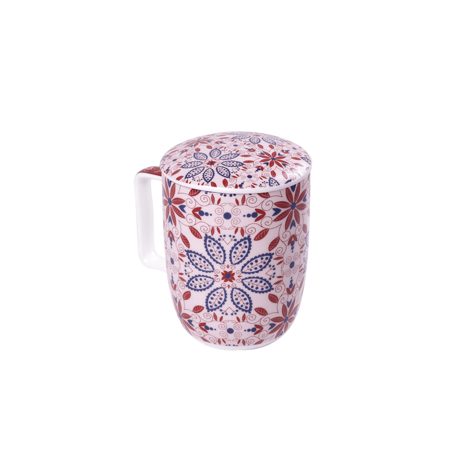 Caneca de Porcelana Mug Harmony Fiore - Tea Shop - Tea Shop Brasil