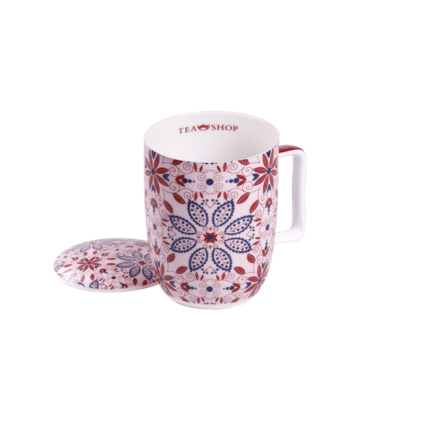 Caneca de Porcelana Mug Harmony Fiore - Tea Shop - Tea Shop Brasil