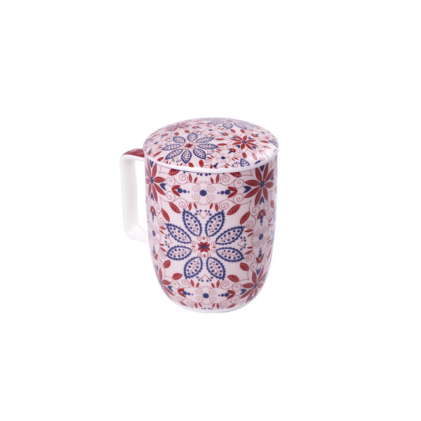 Caneca de Porcelana Mug Harmony Fiore - Tea Shop