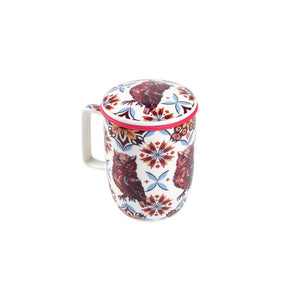 Caneca de Porcelana Mug Harmony Mystic Feathers - Tea Shop - Tea Shop Brasil