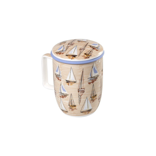 Caneca de Porcelana Mug Harmony Navy Sail - Tea Shop - Tea Shop