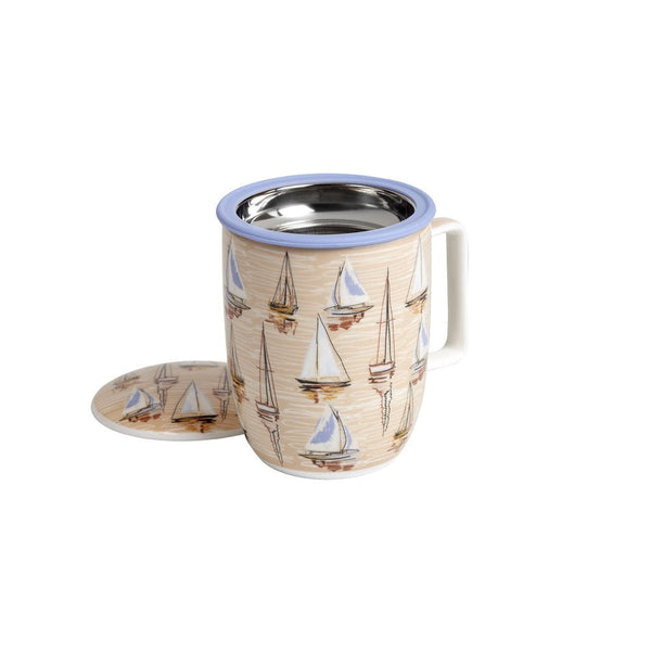 Caneca de Porcelana Mug Harmony Navy Sail - Tea Shop - Tea Shop