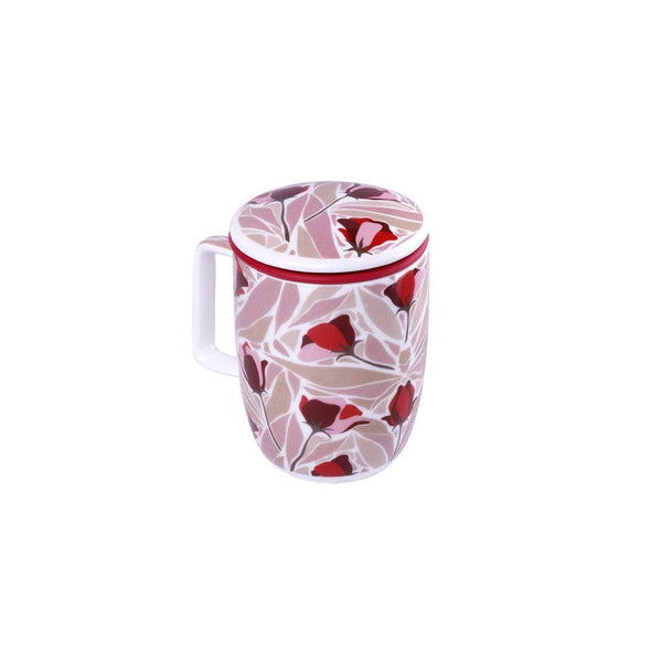 Caneca de Porcelana Mug Harmony Poppy - Tea Shop Brasil