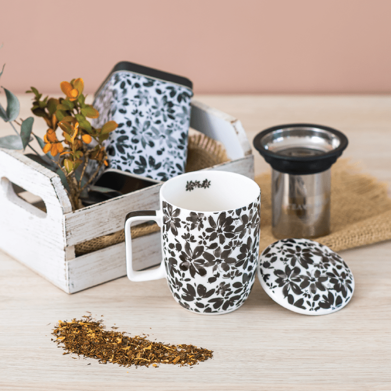 Caneca de Porcelana Mug Harmony Yin Yang - Tea Shop - Tea Shop Brasil