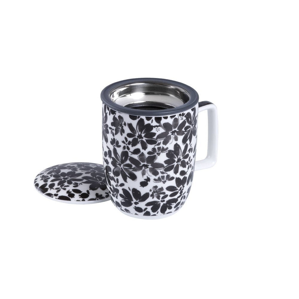Caneca de Porcelana Mug Harmony Yin Yang - Tea Shop - Tea Shop Brasil