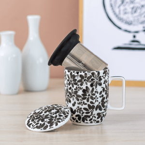 Caneca de Porcelana Mug Harmony Yin Yang - Tea Shop - Tea Shop Brasil