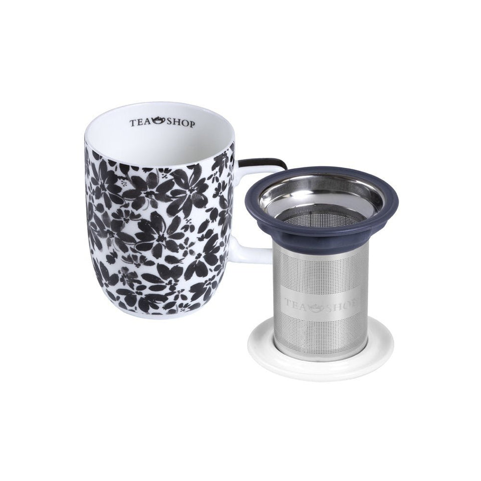 Caneca de Porcelana Mug Harmony Yin Yang - Tea Shop - Tea Shop Brasil