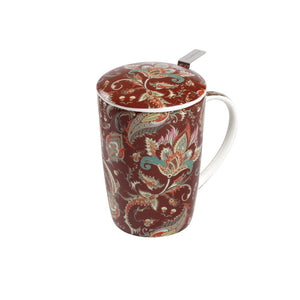 Caneca de Porcelana Mug Super Jumbo Boho - Tea Shop