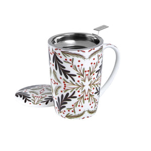 Caneca de Porcelana Mug Super Jumbo Holly - Tea Shop - Tea Shop Brasil