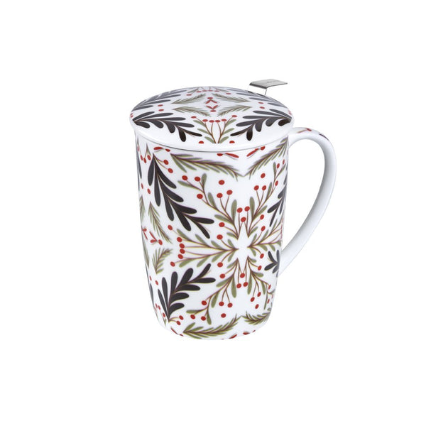 Caneca de Porcelana Mug Super Jumbo Holly - Tea Shop - Tea Shop Brasil