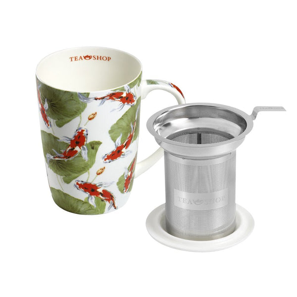 Caneca de Porcelana Mug Super Jumbo KOI - Tea Shop Brasil