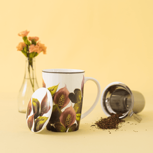 Caneca de Porcelana Mug Super Jumbo Lily - Tea Shop - Tea Shop Brasil