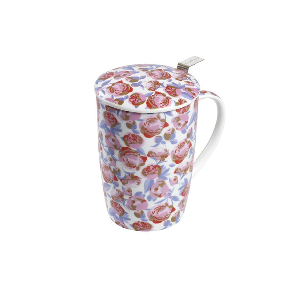 Caneca de Porcelana Mug Super Jumbo Peony - Tea Shop Brasil