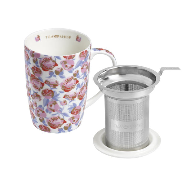 Caneca de Porcelana Mug Super Jumbo Peony - Tea Shop Brasil