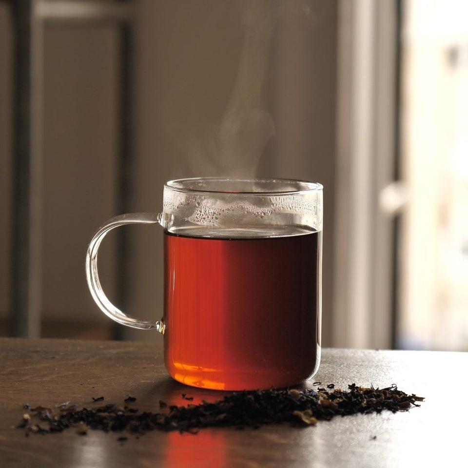 Caneca de Vidro Mug All In One Berry - Tea Shop Brasil