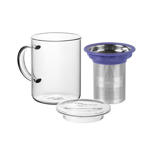 Caneca de Vidro Mug All In One Mallow - Tea Shop Brasil